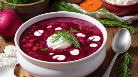 Рецепт мордовского борща