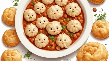 Мордовские вареники с картошкой